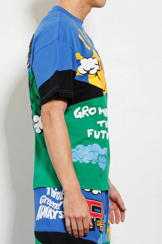 Think Green Cut & Sew Graphic Tee